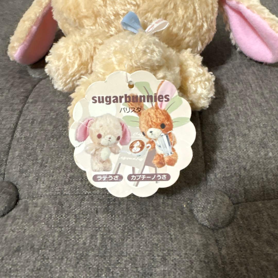 ラテうさ タグ付き　シュガーバニーズ　17cm