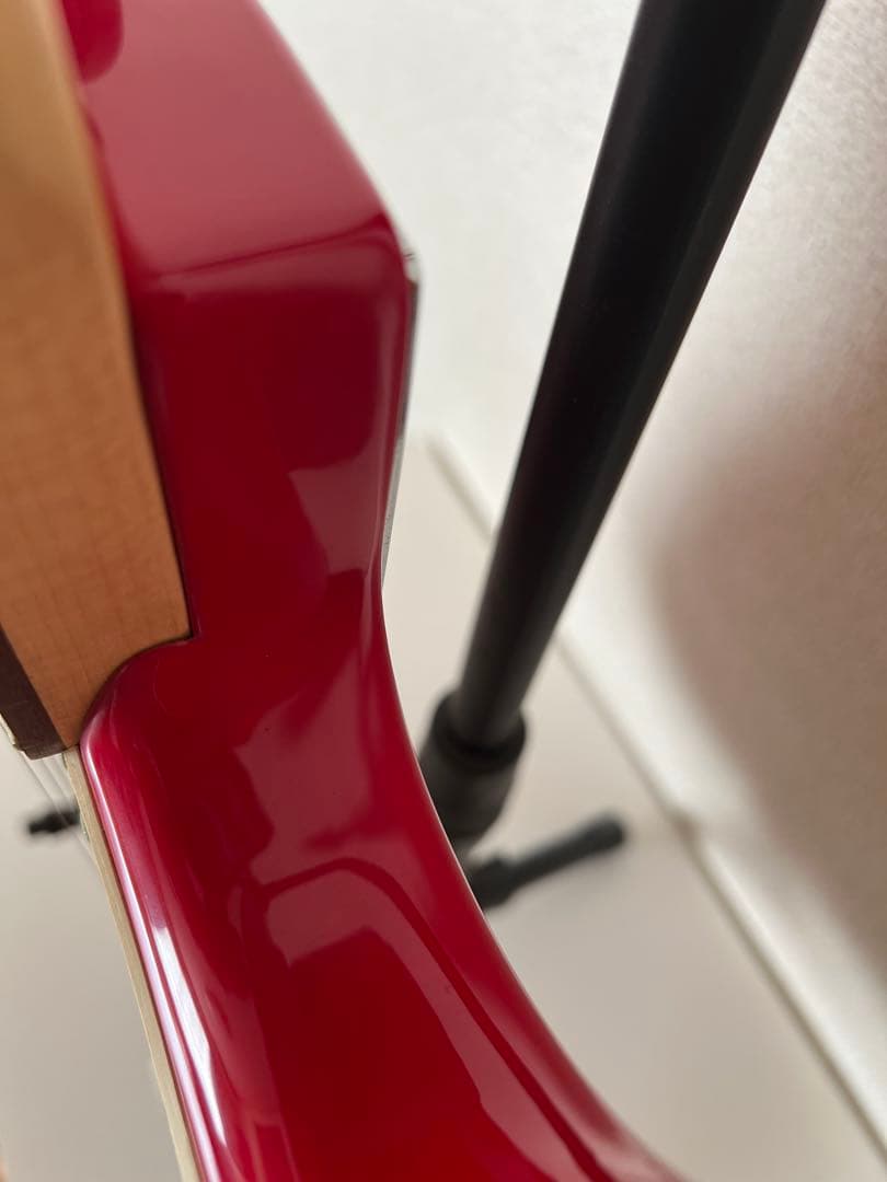 squier by fender bullet strat スクワイヤー レッド