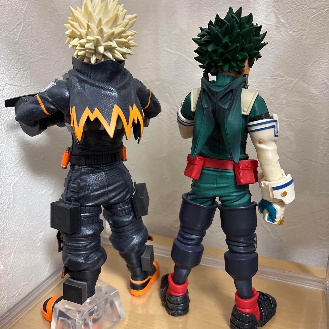 ヒロアカ 一番くじ ワールドヒーローズミッション B賞 爆豪勝己 ＋ 緑谷出久