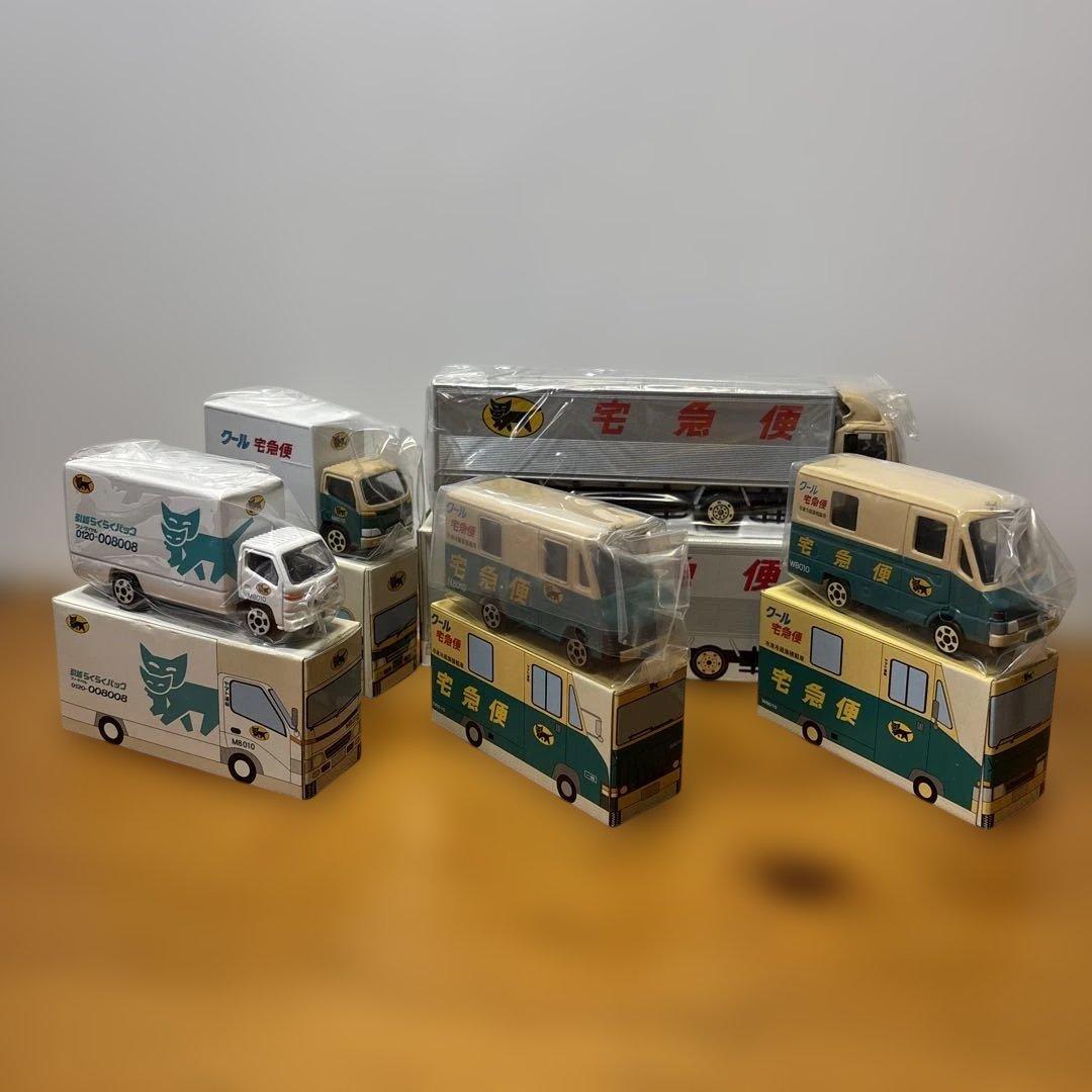新品未使用 ヤマト運輸 ヤマト ミニカー ５台セット１０t車は赤色、N号あり