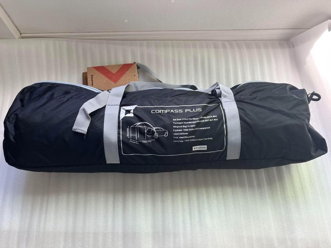 カーサイドタープ　タープ　テント　新品　キャンプ　アウトドア　車中泊　耐水　強力