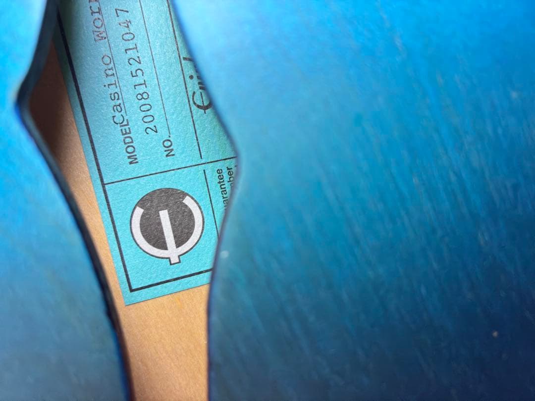 【ジャンク】Epiphone Casino Worn Blue Denim