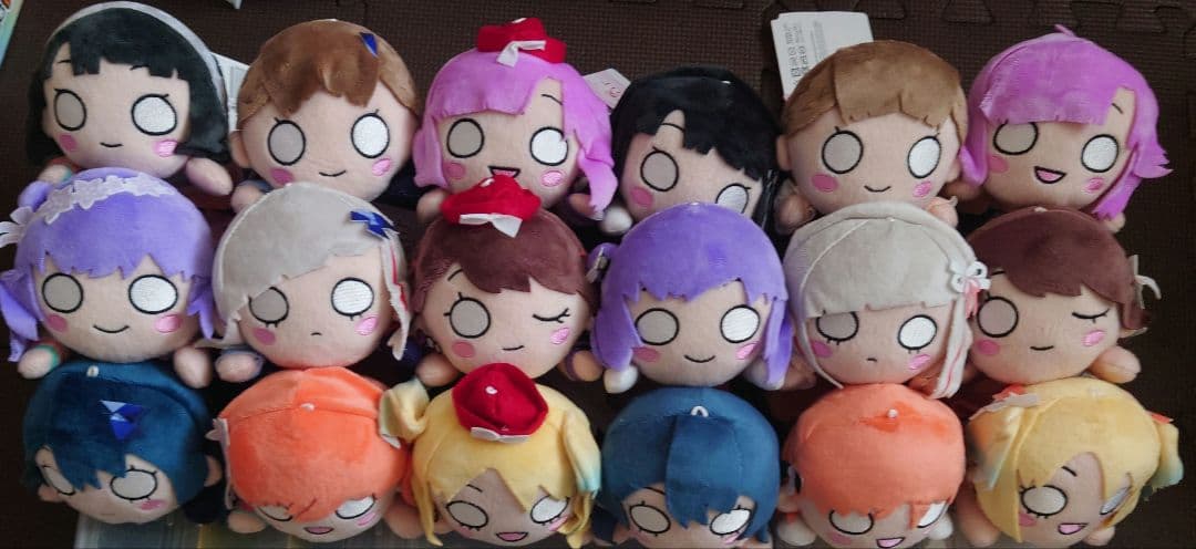 蓮ノ空女学院スクールアイドルクラブ 寝そべり 18種類セット