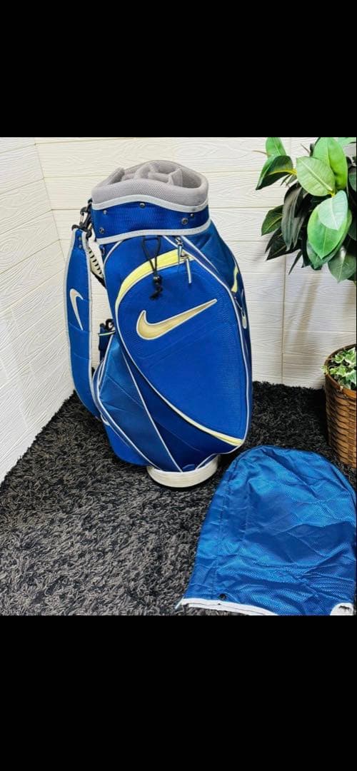 最終値下げ！レア NIKE GOLF・キャディーバッグ ブルー 入手困難 極美品