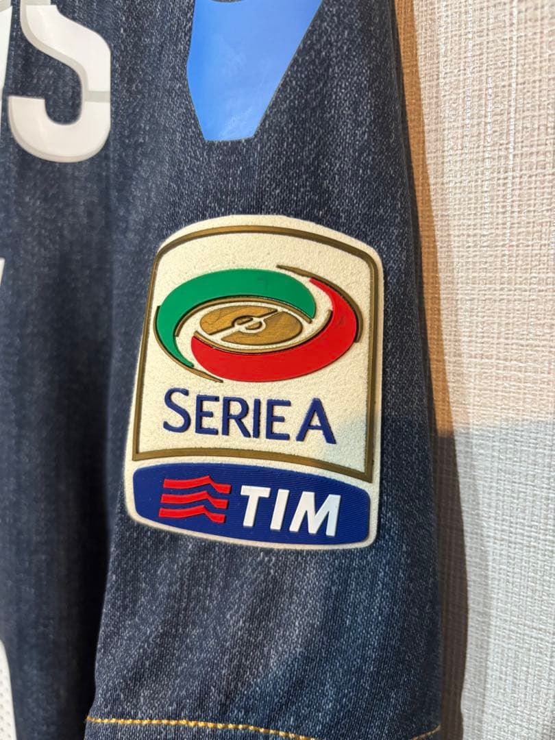 【新品タグ付き】 14-15 ナポリ メルテンス アウェイユニフォーム