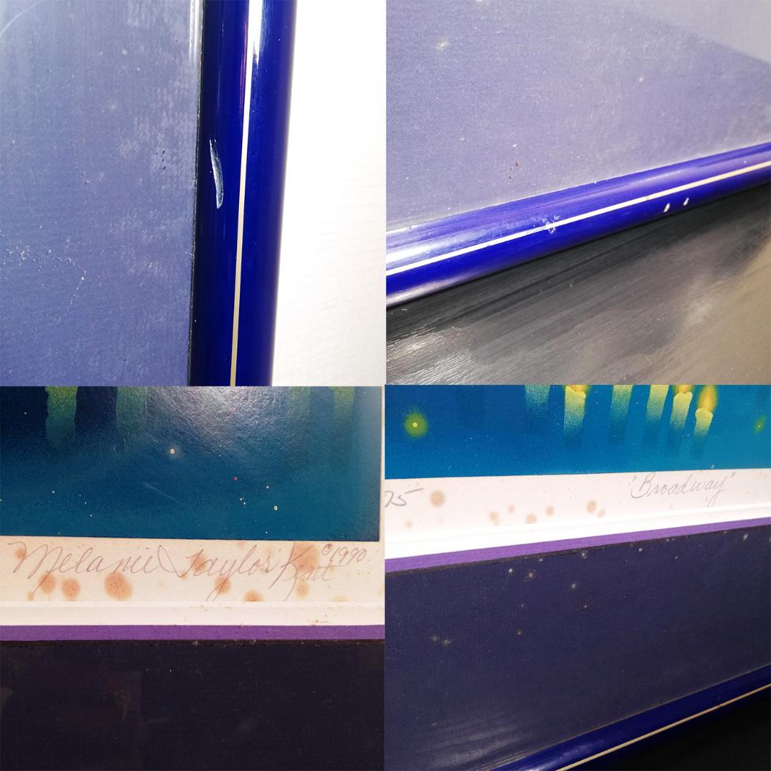 希少 大型 Melanie Taylor Kent リトグラフ 直筆サイン入り