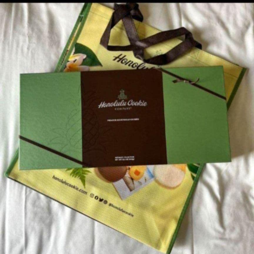 ホノルルクッキー ハワイ限定 全12種類セット 合計55枚 エコバッグ無料プレゼ