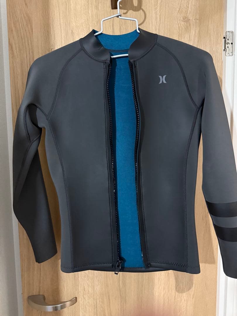 Hurley グレー フルジップ タッパー L