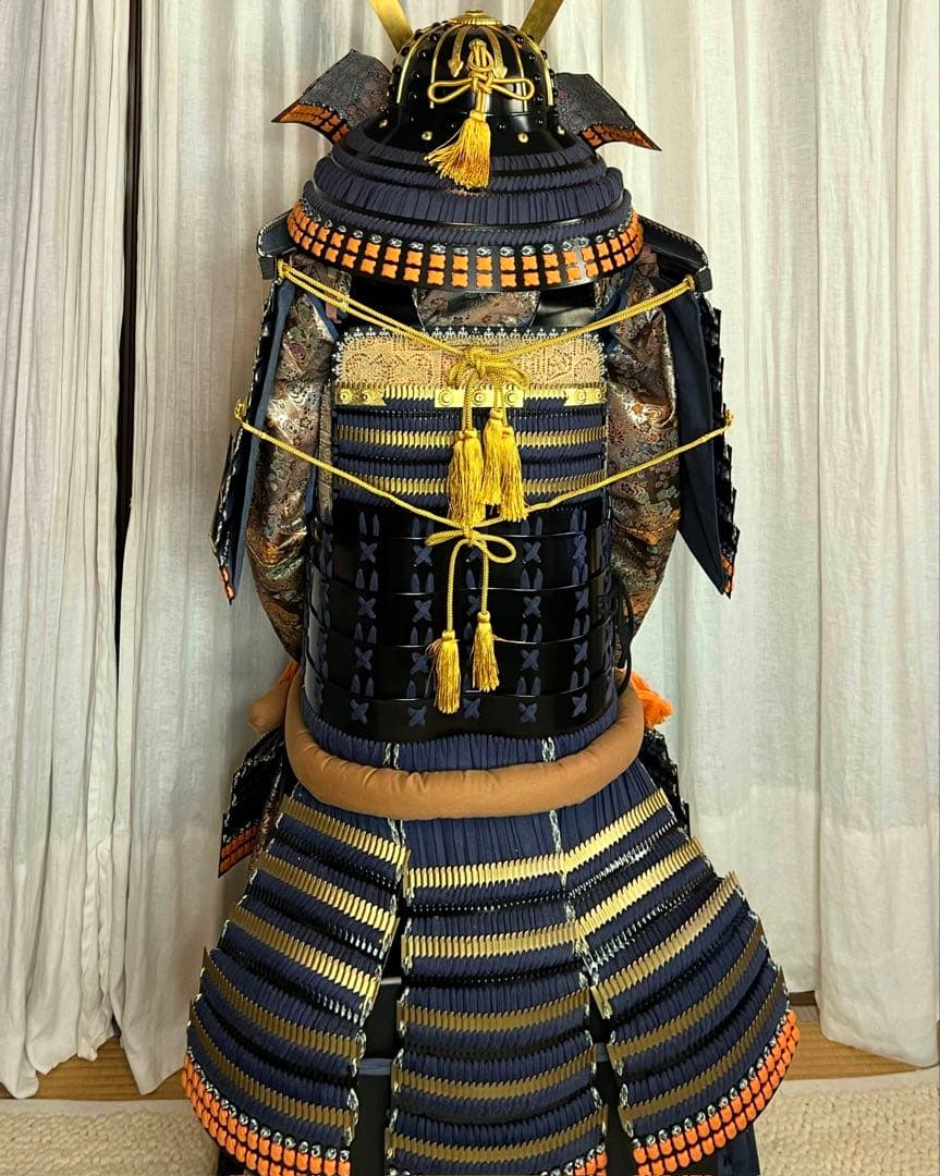 【陽菜(ハル)専用】丸武工房製【現代 甲冑 等身大】鉄地黒胴 当世具足 鎧 一式