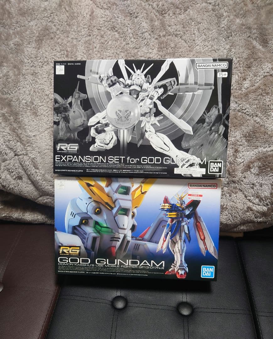 ガンプラ　RG ゴッドガンダム　＋拡張セット