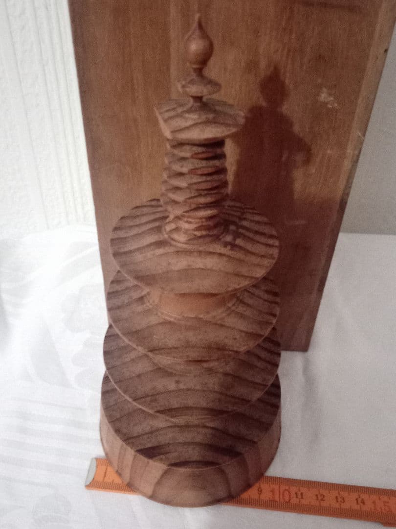 古材　百万塔 四天王寺宝塔古材