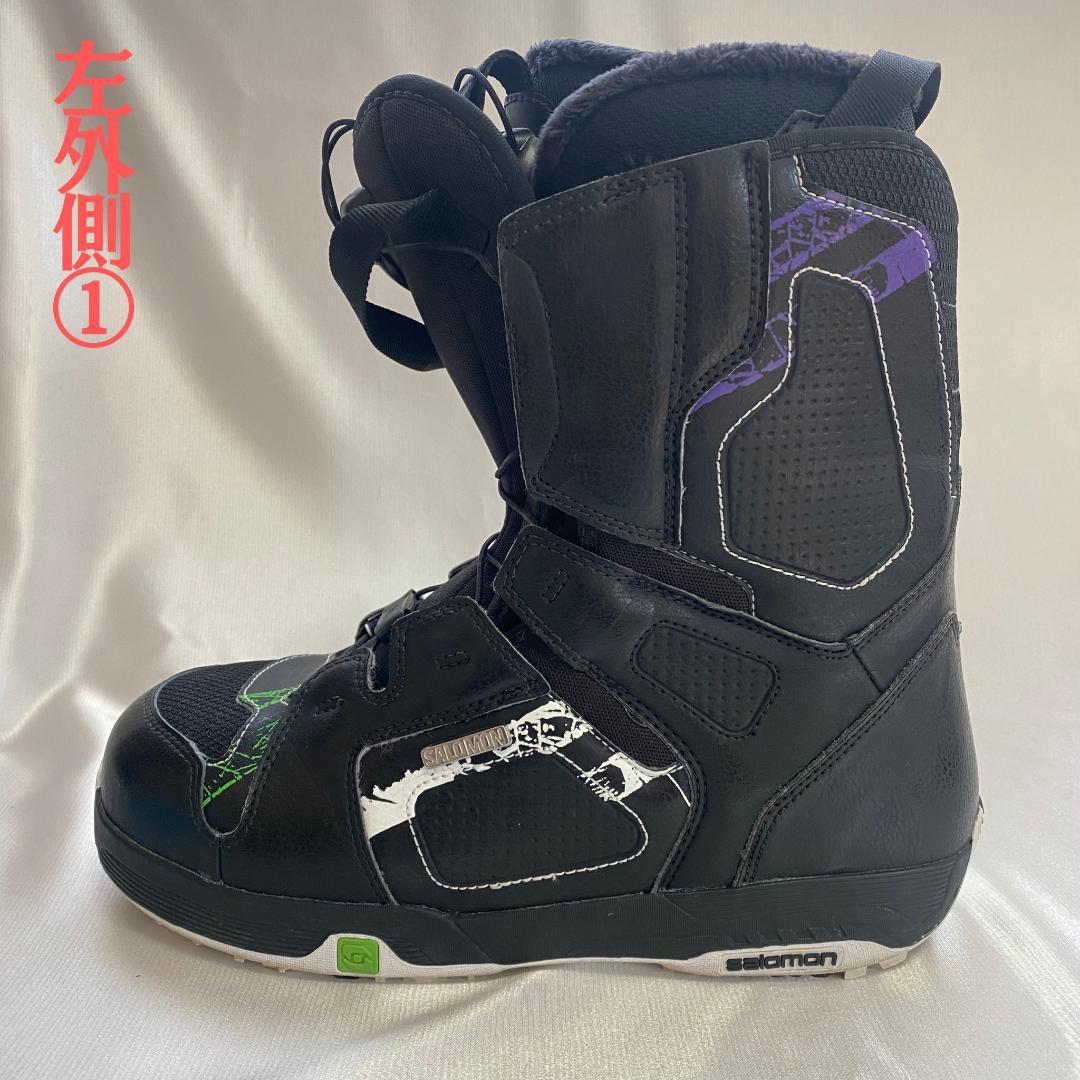 サロモン SALOMON FACTION スノーボードブーツ 27cm ブラック