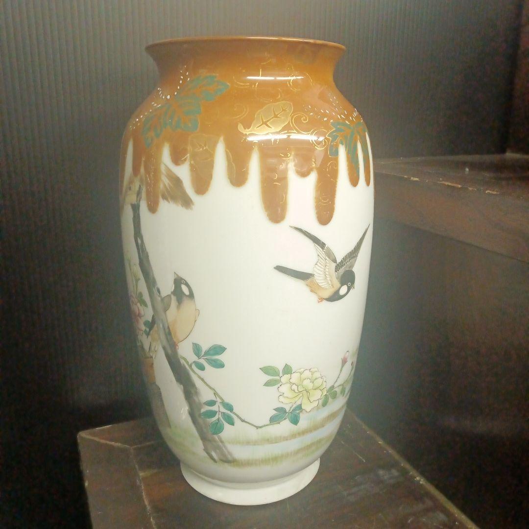 ごはんまま　明治時代　里帰り　瀬戸焼　川本枡吉　花瓶