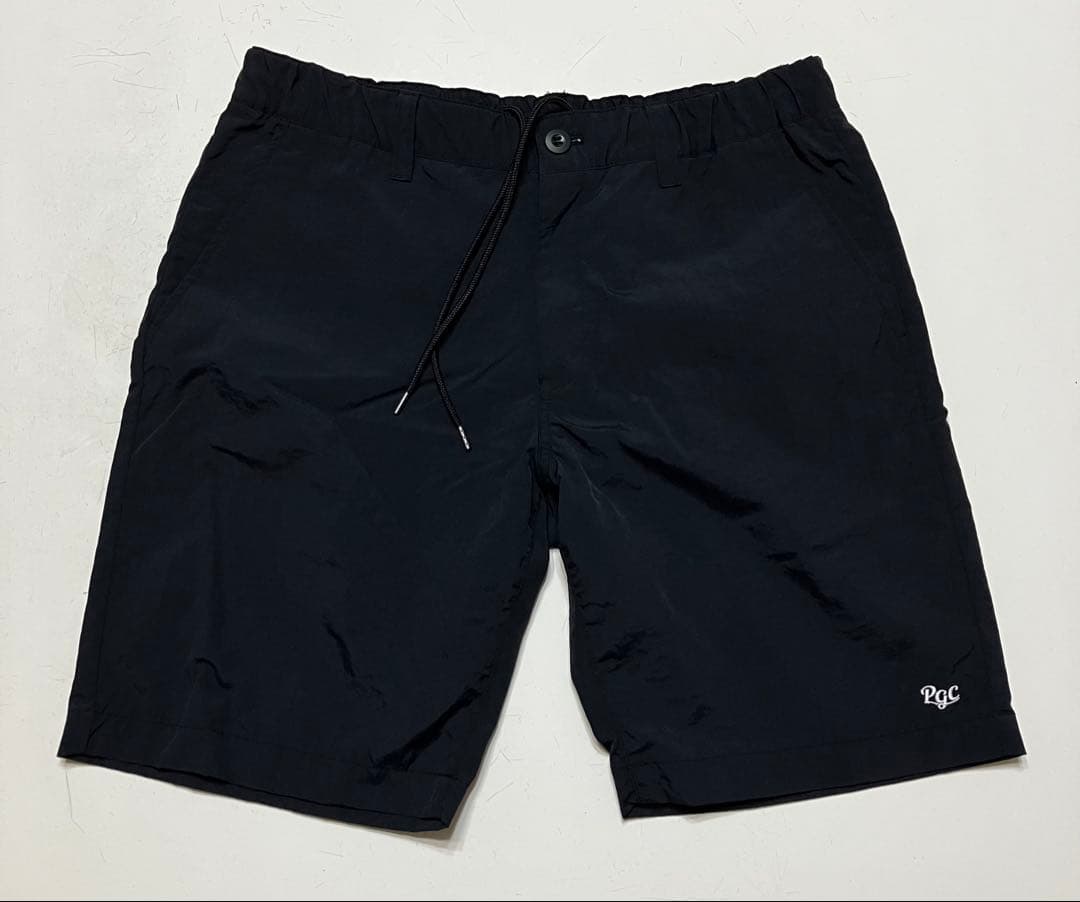 【美品】パシフィックゴルフクラブ（PGC ）黒 ショートパンツ Lサイズ 日本製