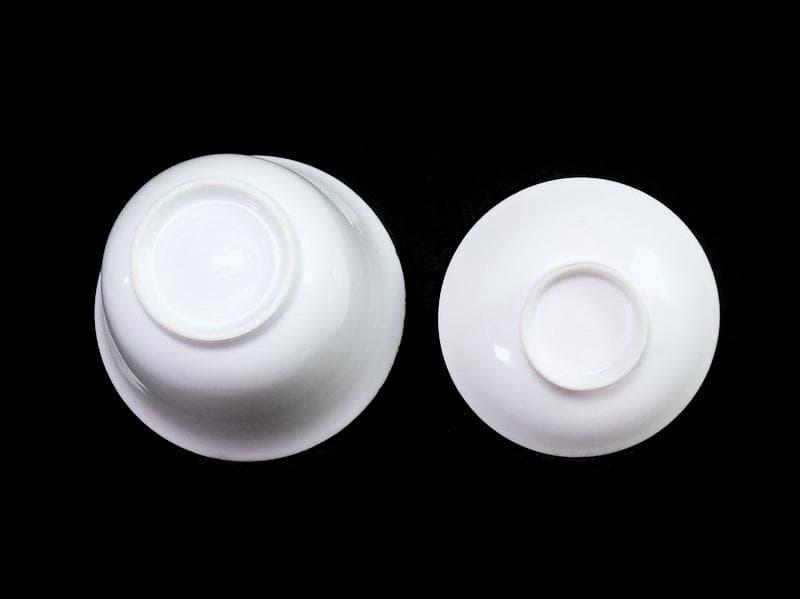 古伊万里　白磁　蓋向付　江戸中期　C358AS-fbjr