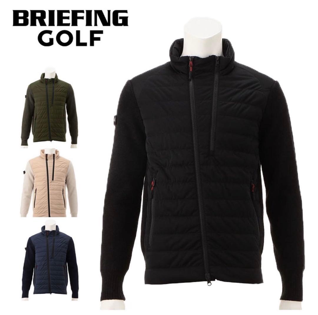 ブリーフィング BRIEFING KNIT BLOUSON ニットブルゾン　M