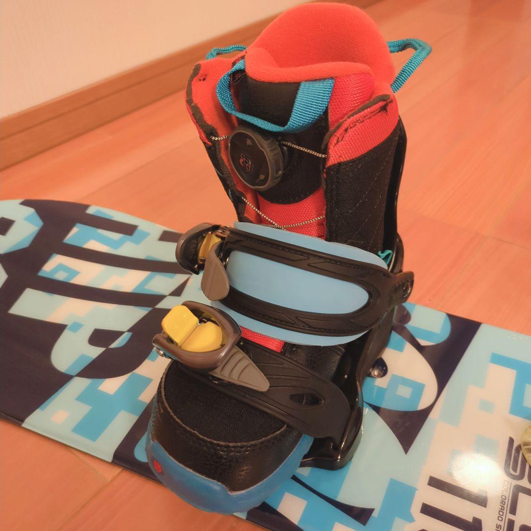 BURTON　BOAブーツ　CSB　キッズスノーボード　ワックス施工済み