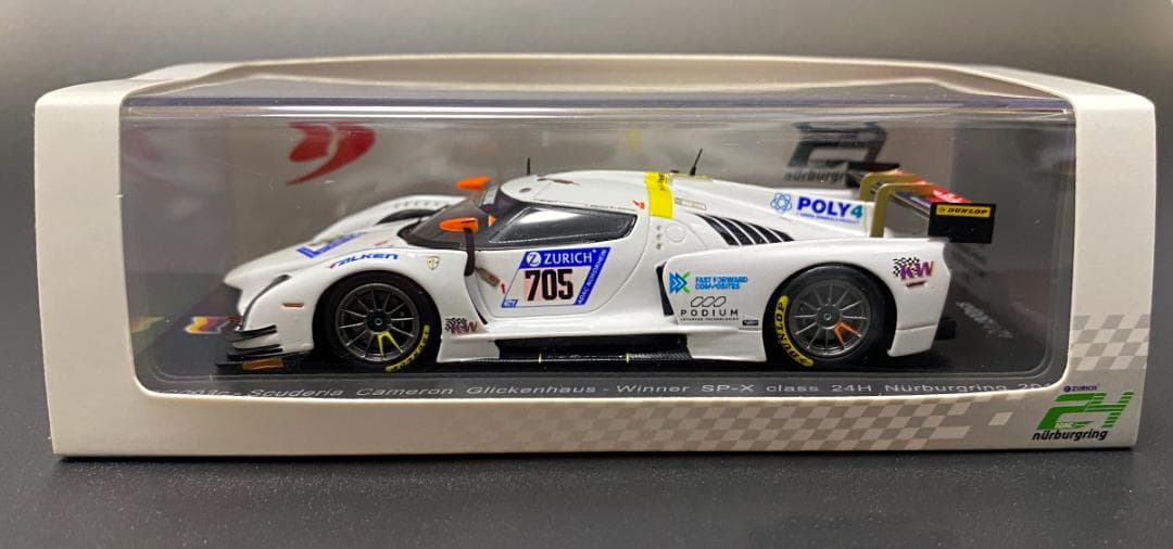 1/43 グリッケンハウス SCG003C No.705 ニュル24 2018