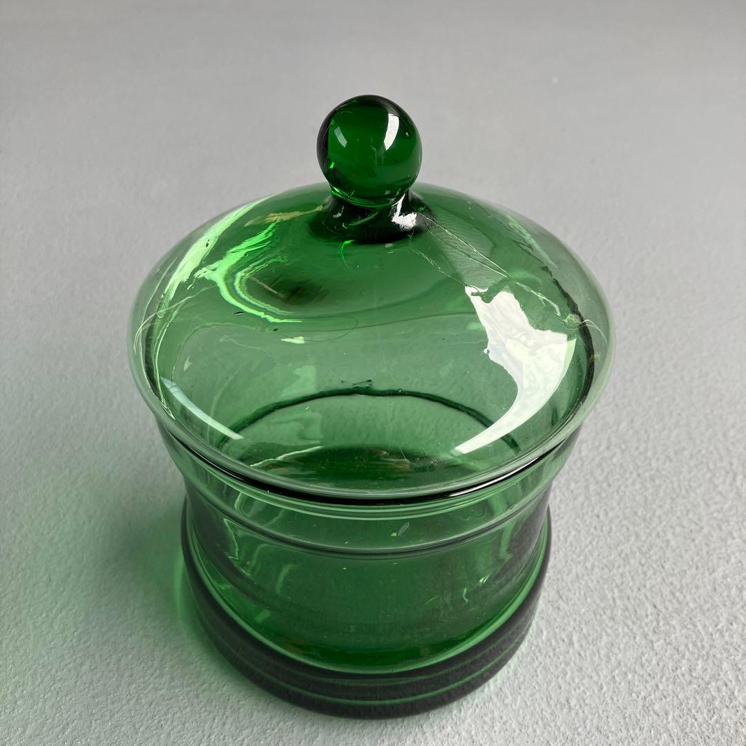 週末限定値下げ　アンティーク　骨董品　ガラスジャー　平安蚤の市　サリュ