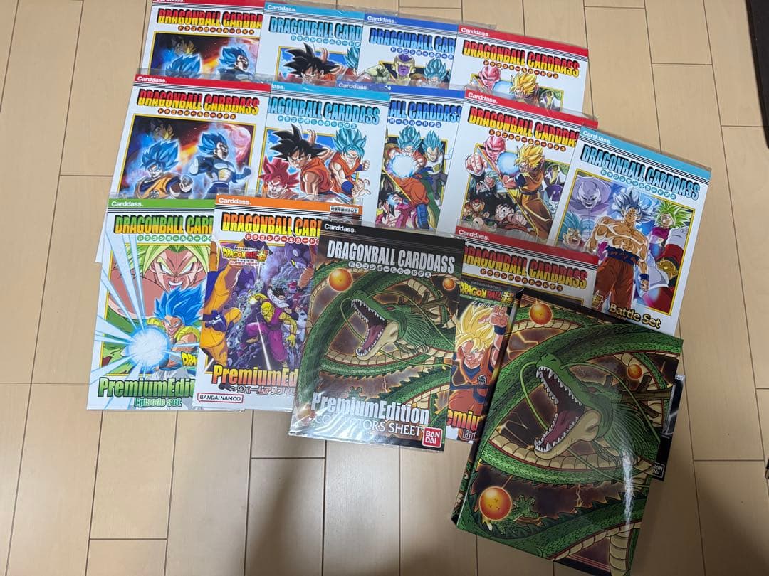 ドラゴンボールカードダス プレミアムエディション専用特製BOX＋オリジナル7種