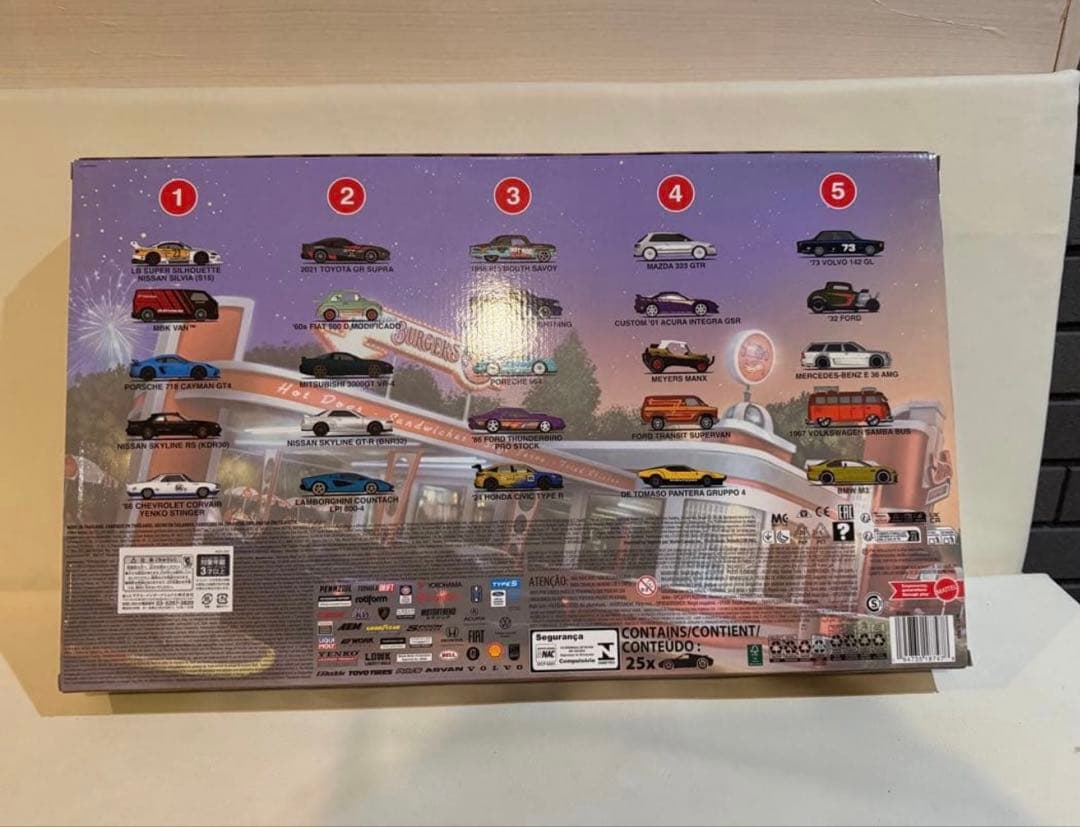 -　新品未開封 ホットウィール ブールバード 25カー ファクトリーセット