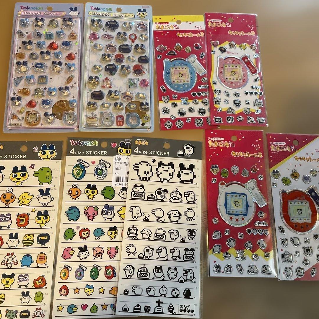 tamagotchiボンボンドロップ　シールまとめ売り　たまごっち　シール