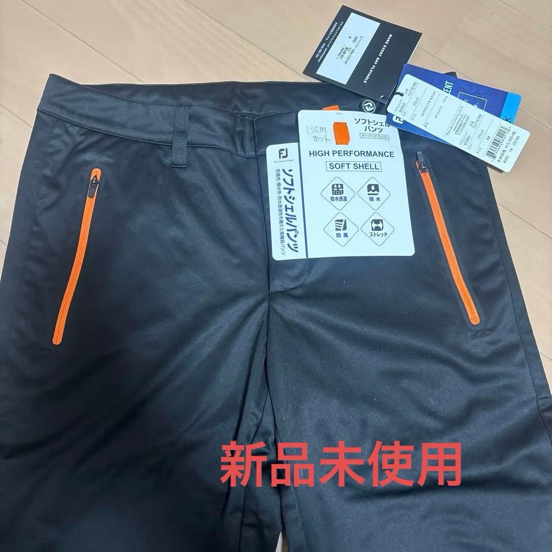 フットジョイ ソフトシェルパンツ ゴルフウェア メンズ M ブラック