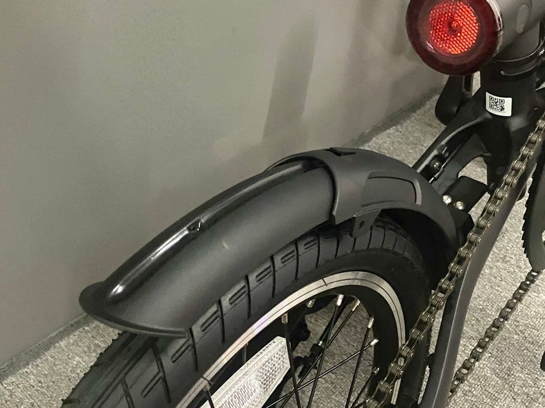 【美品】新品 超軽量 Xiaomi開発 電動アシスト折りたたみ 自転車 内蔵電池