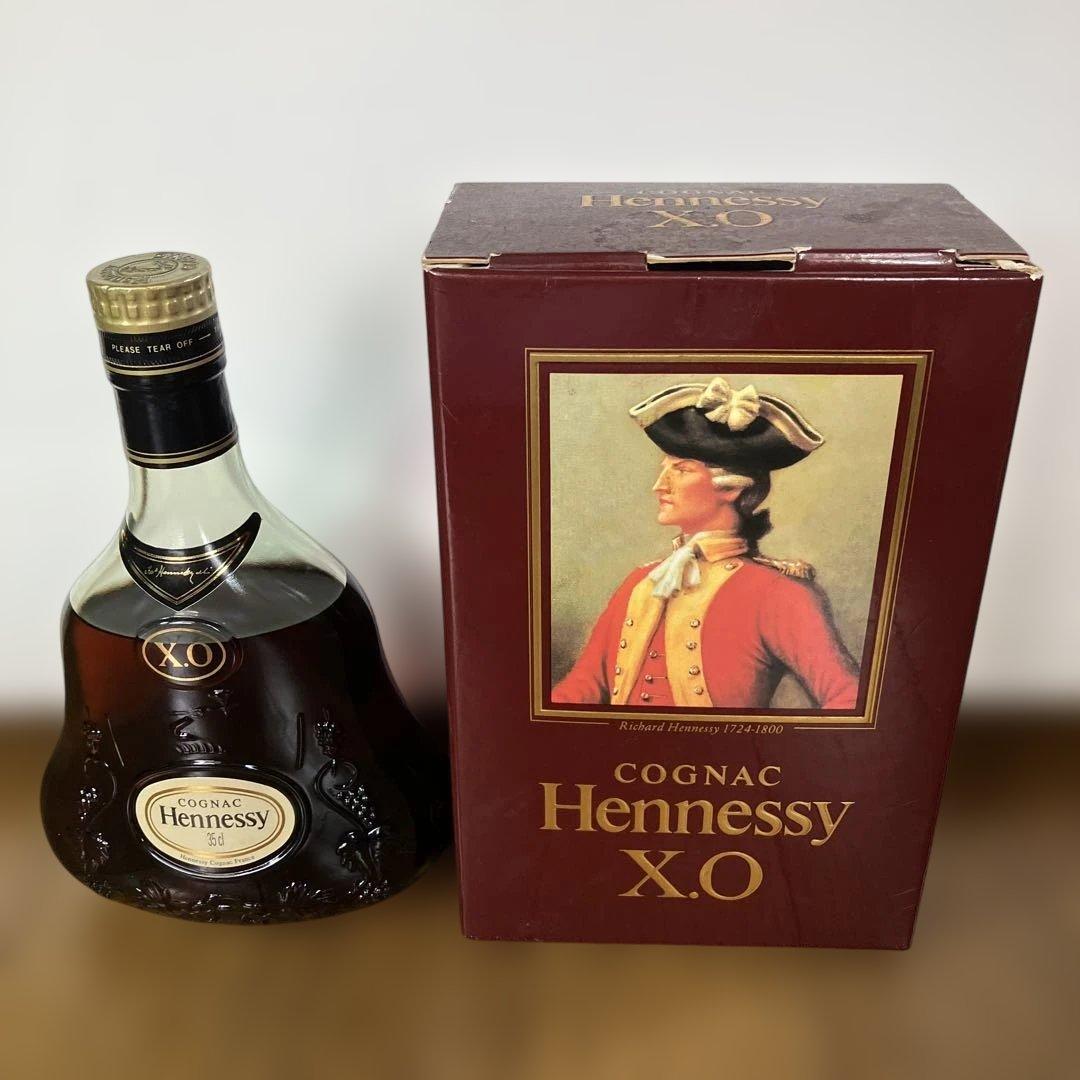 Hennessy XO ヘネシー XO クリアボトル 金キャップ 350ml