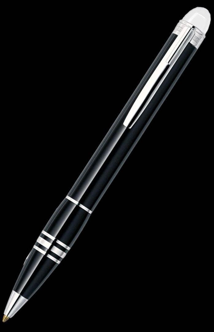 新品未開封 モンブラン スターウォーカー プラチナ ボールペン 刻印サービス付