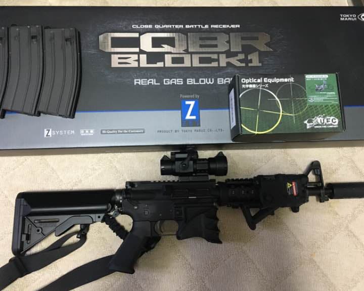 東京マルイ m4a1 GBB block 1