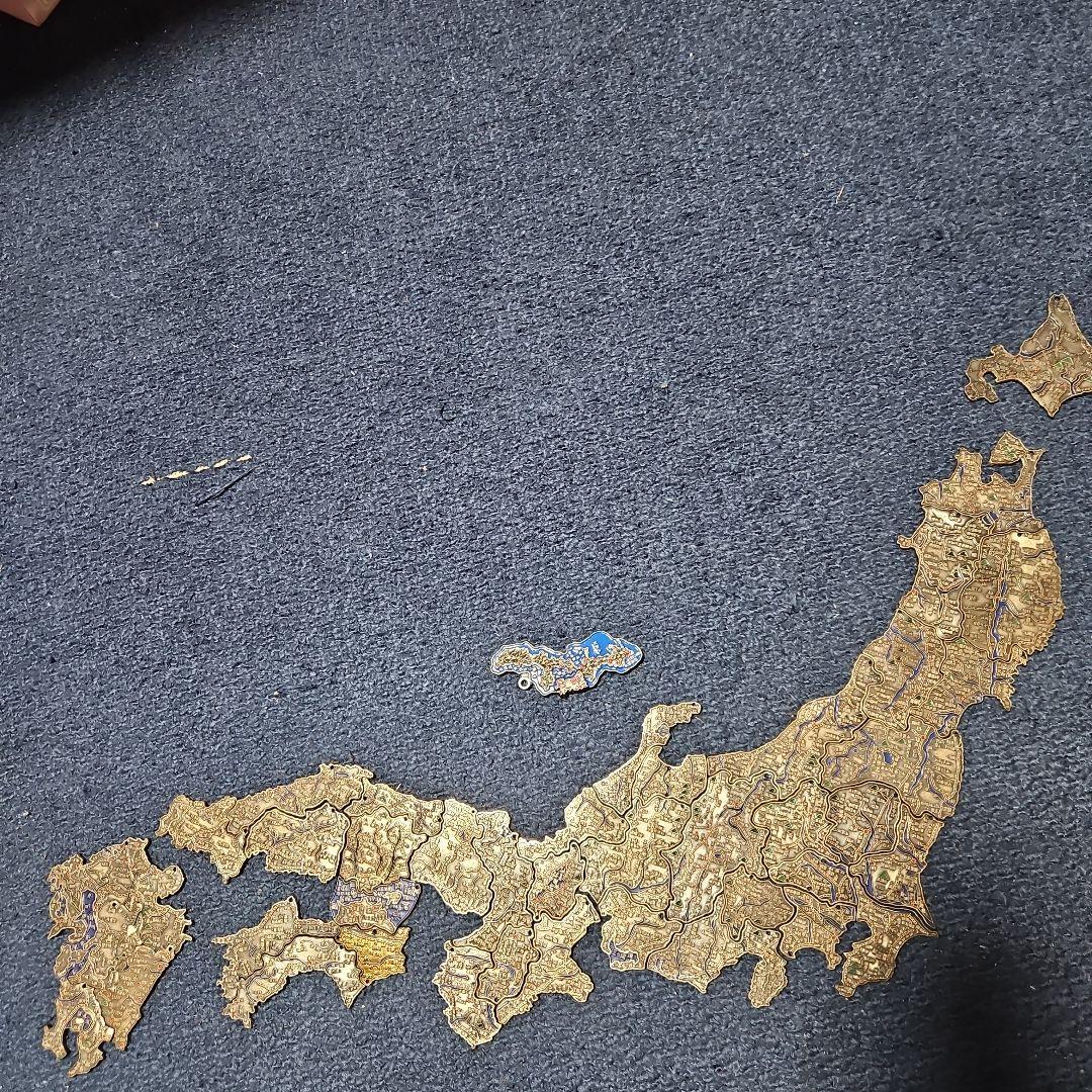 日本全国コンプリート　地図キーホルダー　希少
