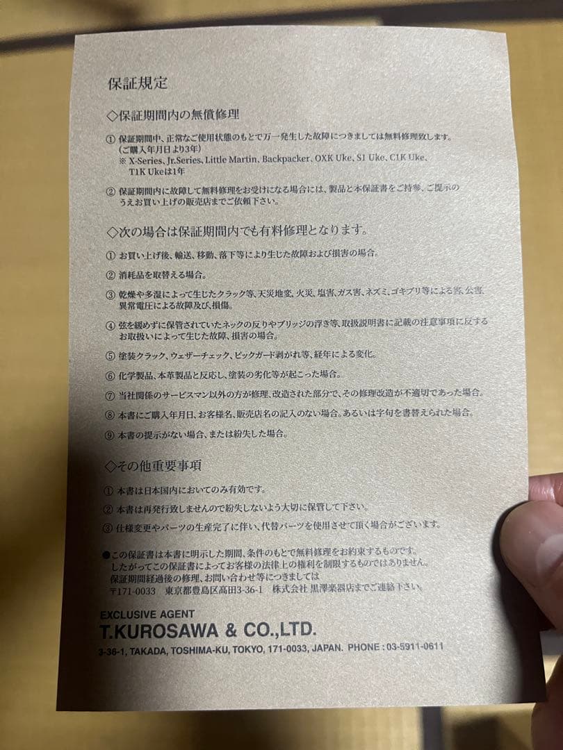 【値下げ交渉OK】Martin & Co. LX1 アコースティックギター