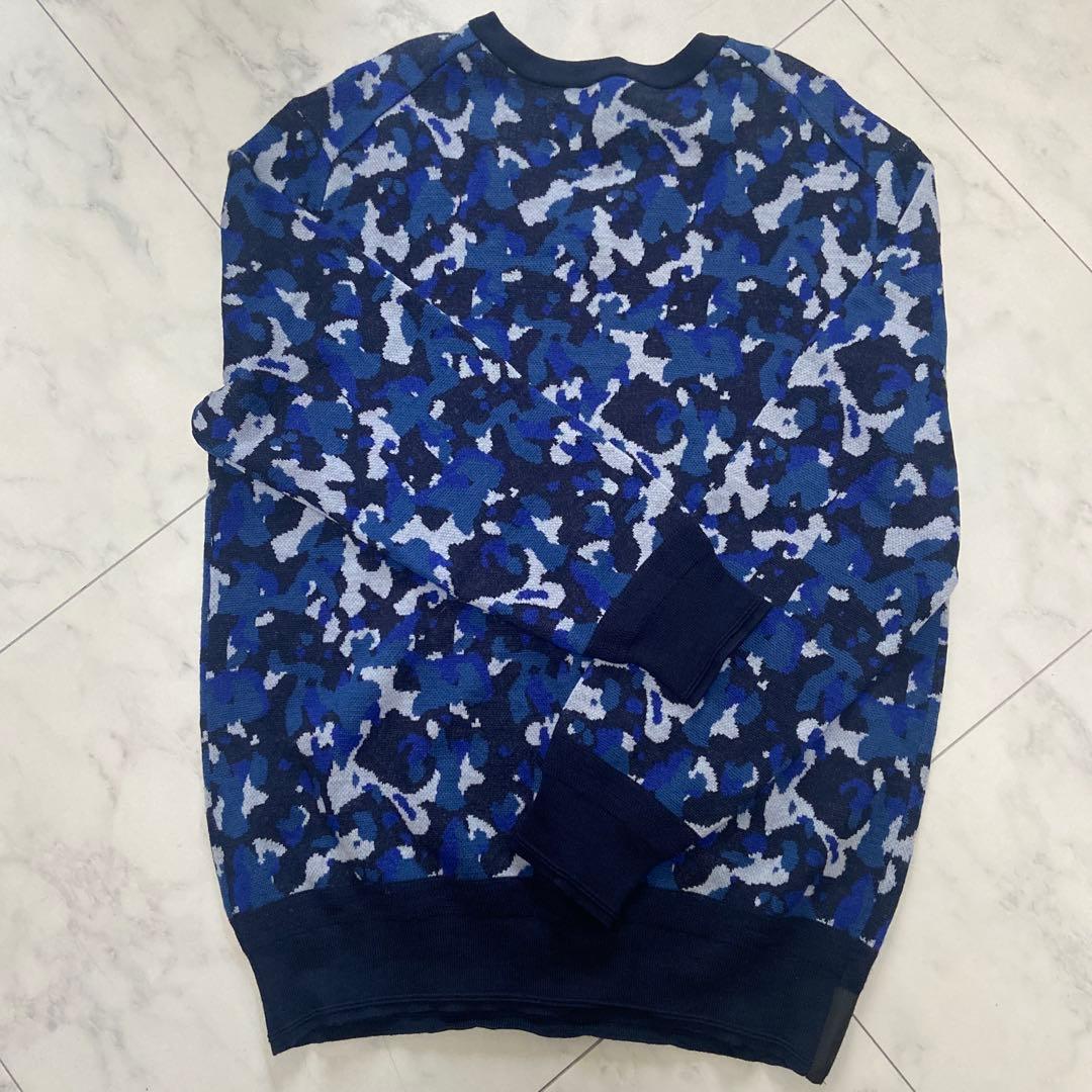 BRIEFING GOLF ニット　青黒