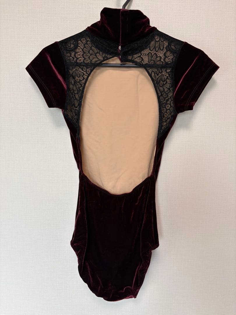 エレベ　ハイネック バレエレオタード