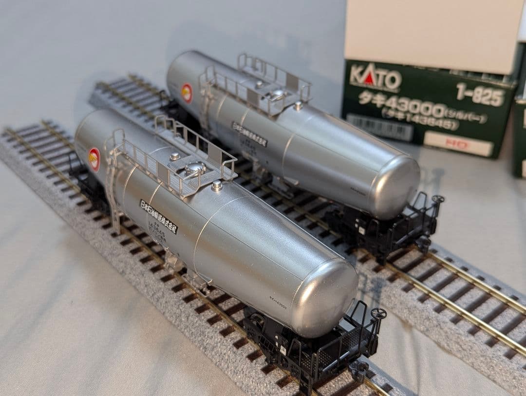 KATO 1-825 タキ43000 シルバー (タキ143645)11両セット