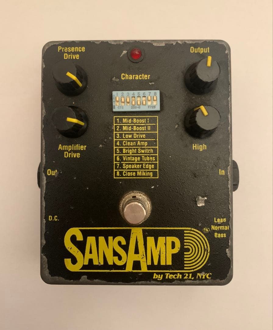 tech21 sansamp classic 初期型