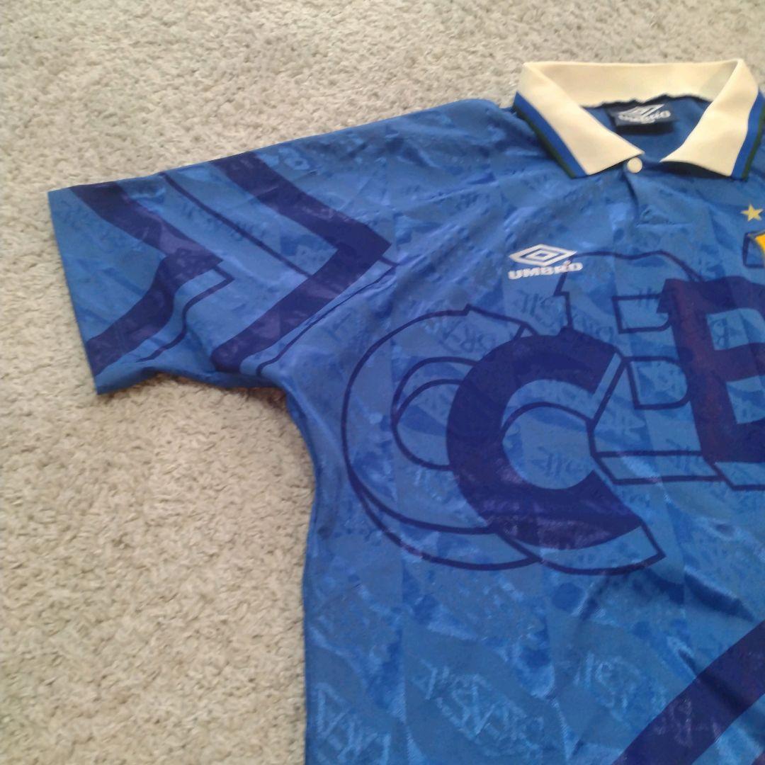 【希少】UMBRO　ブラジル代表　エムブレム　91/93 ユニフォーム　アウェイ