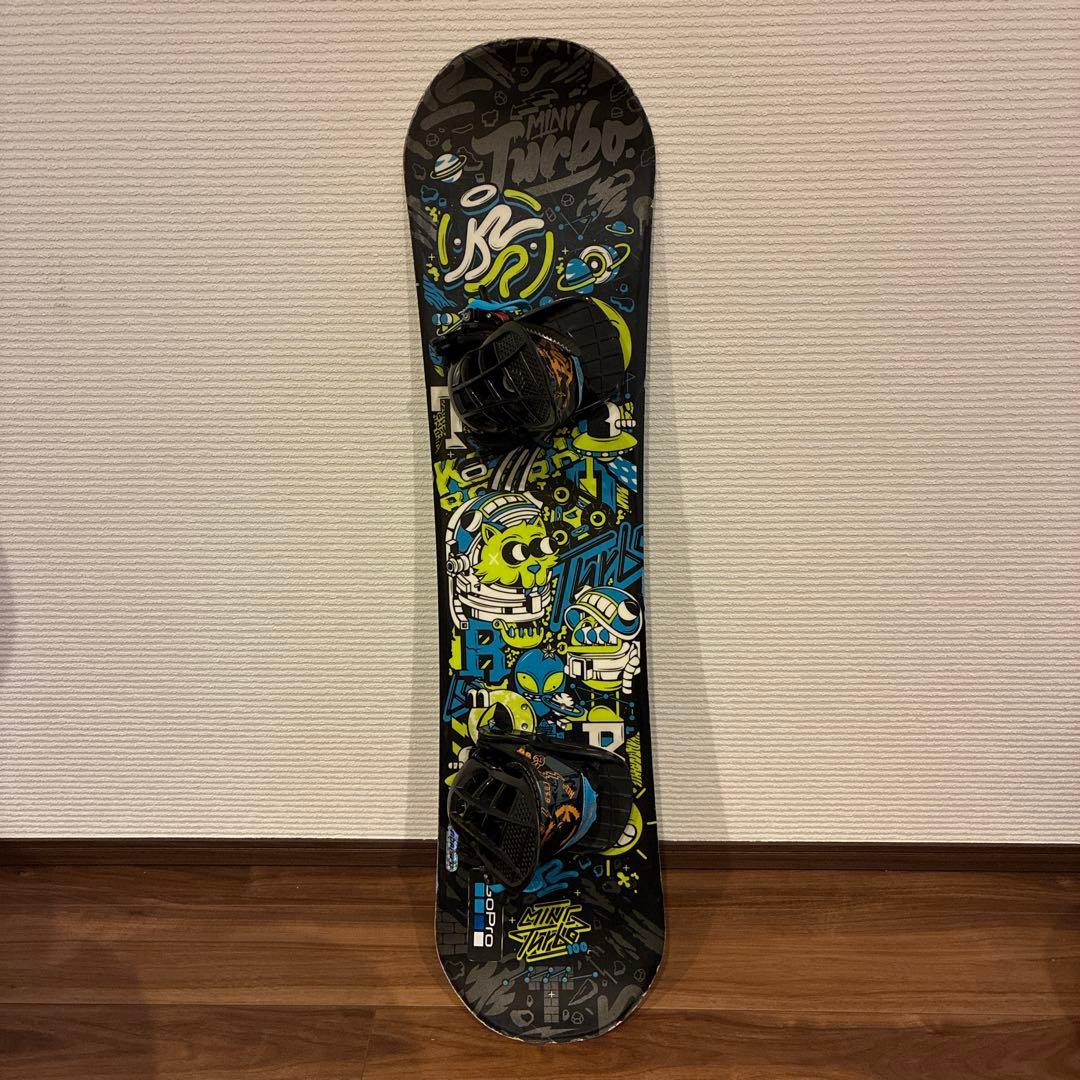 オフトレ練習用K2 MINI TURBO キッズスノーボード2点セット100cm