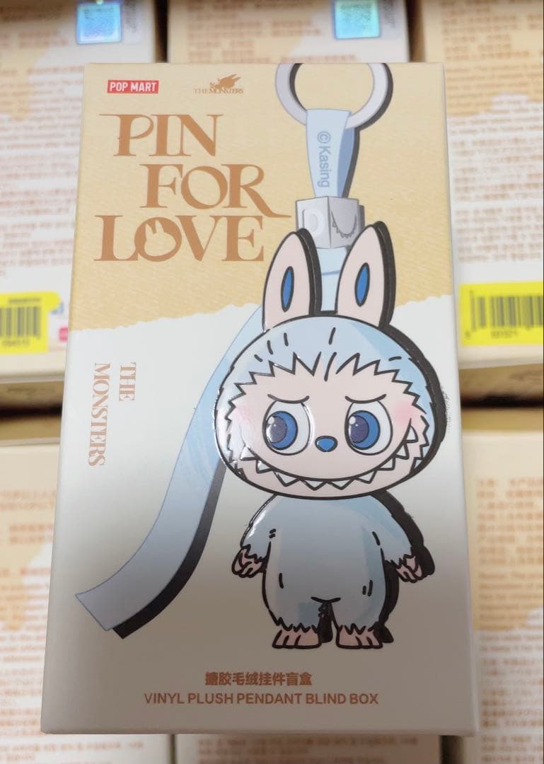 【完全未開封品】ラブブ PIN FOR LOVE イニシャル【Ｆ/Ｊ/Ｌ/Ｚ】
