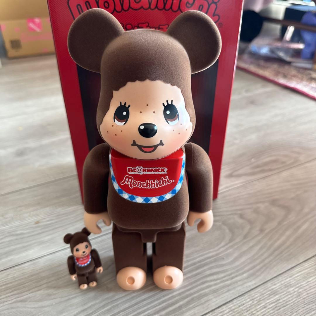 BE@RBRICK モンチッチくん (フロッキー版) 100％ & 400％