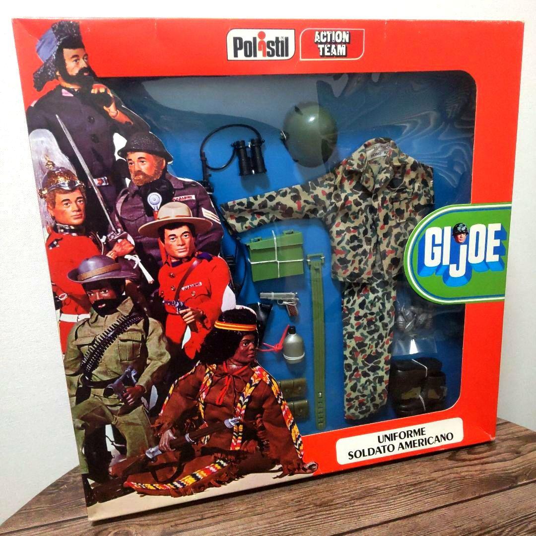 ビンテージ　GIJOE イタリア版　アメリカユニフォーム　1977 ポリスティル