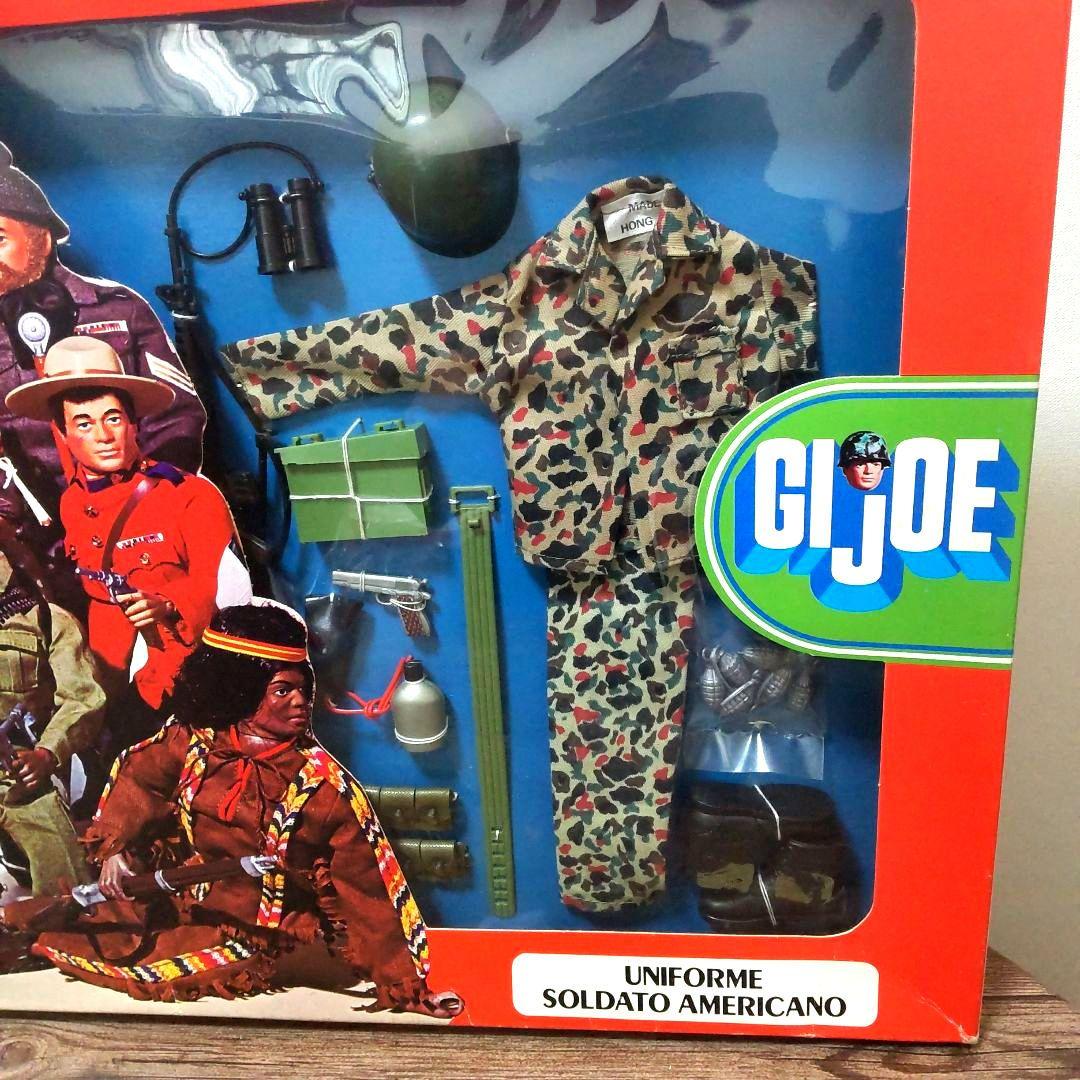 ビンテージ　GIJOE イタリア版　アメリカユニフォーム　1977 ポリスティル