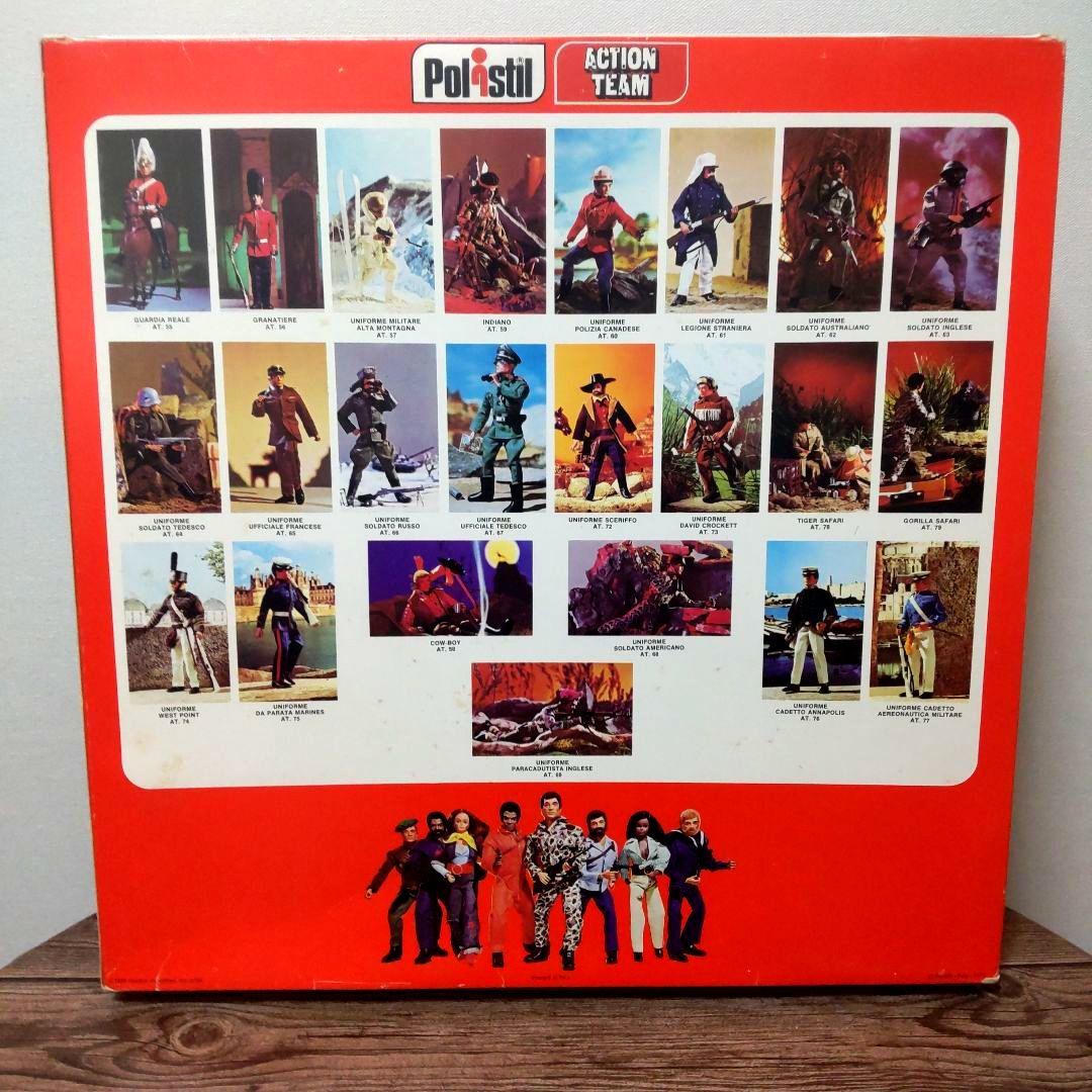 ビンテージ　GIJOE イタリア版　アメリカユニフォーム　1977 ポリスティル