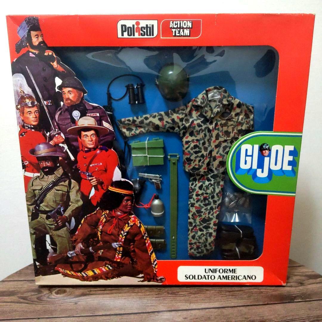 ビンテージ　GIJOE イタリア版　アメリカユニフォーム　1977 ポリスティル