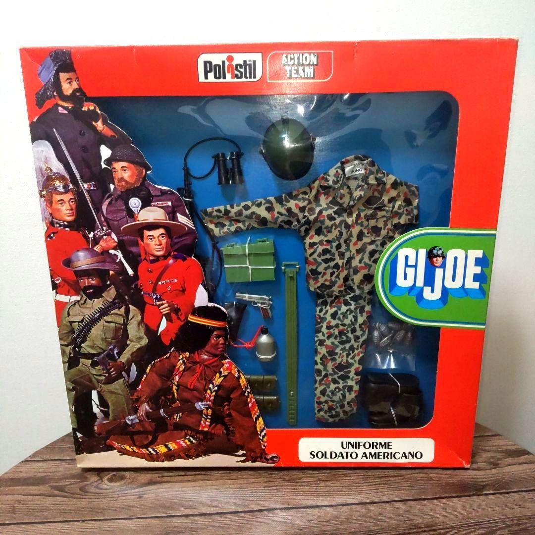 ビンテージ　GIJOE イタリア版　アメリカユニフォーム　1977 ポリスティル