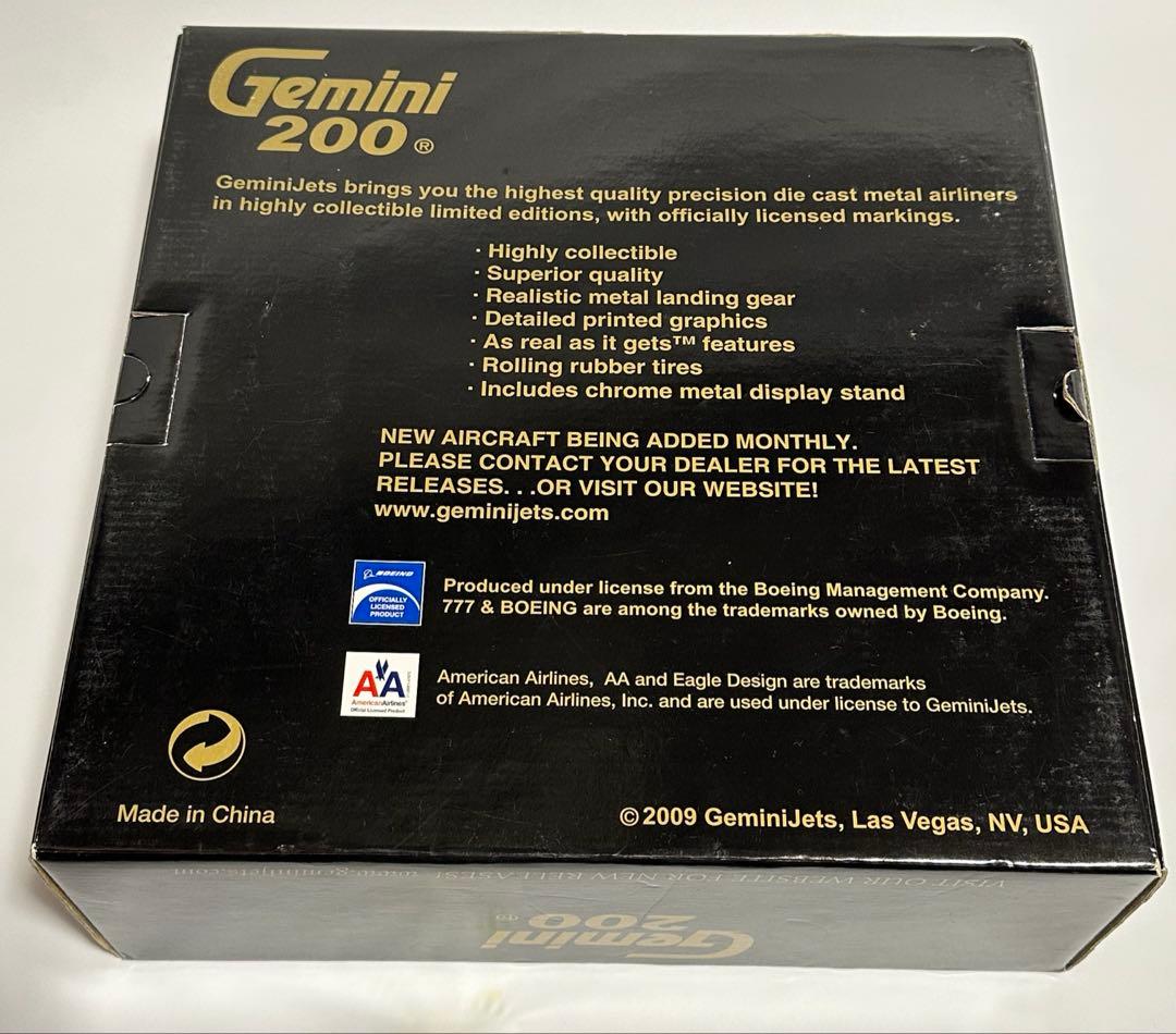 Gemini 1/200 777-200ER アメリカン航空