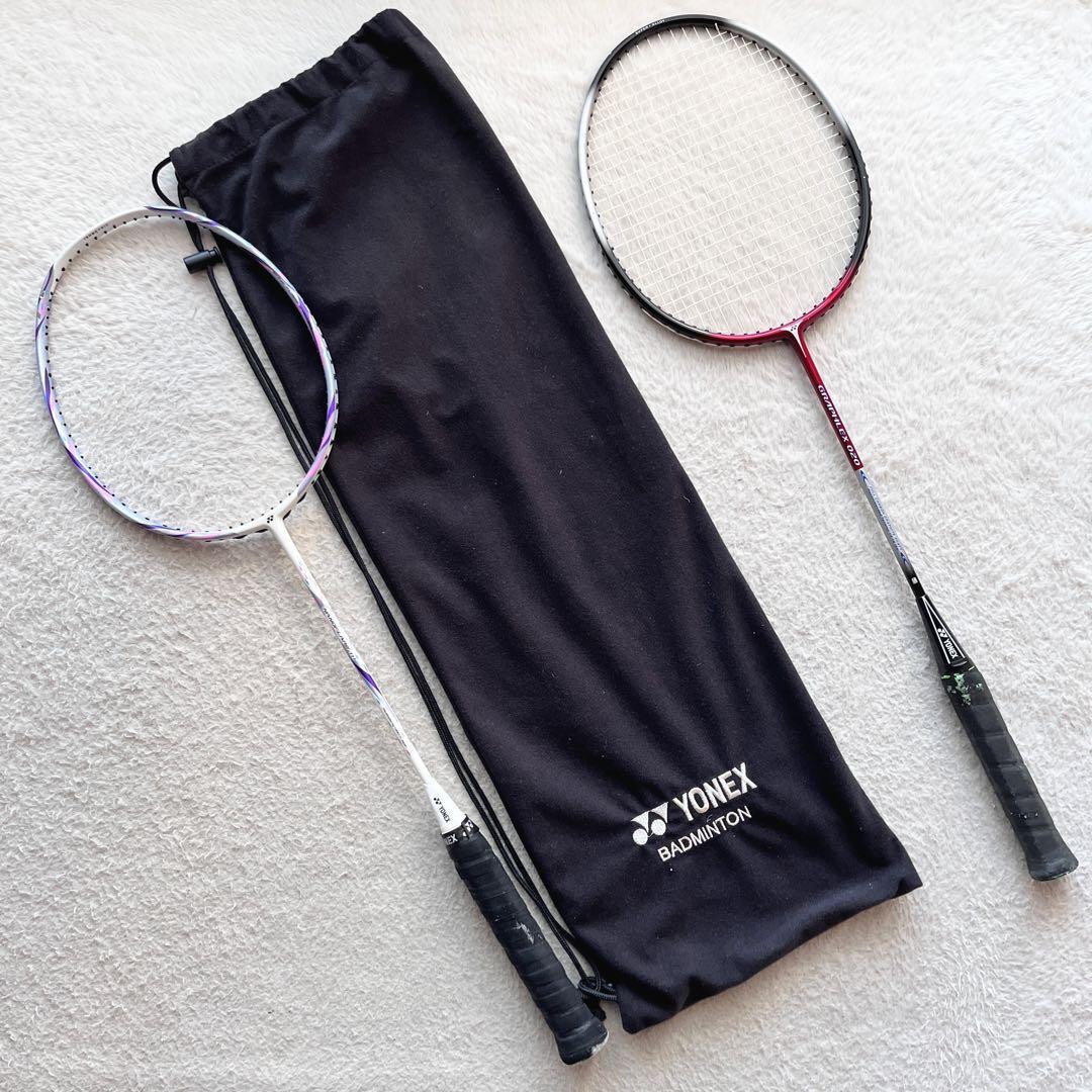 YONEX ヨネックス バドミントン ラケット 2本セット ナノフレア 111