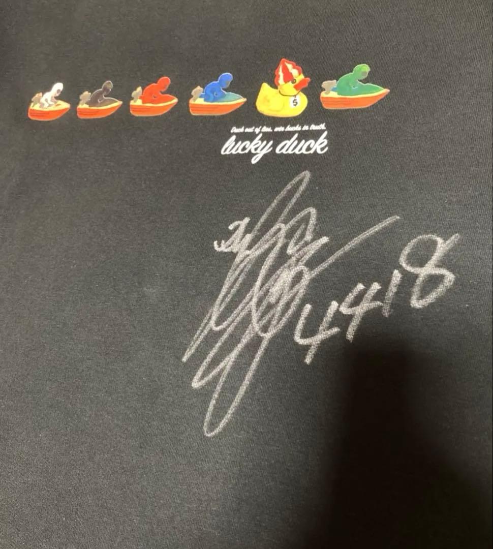 【希少】ボートレーサー茅原悠紀選手　⭐️直筆サイン入りトレーナー⭐️　新品未使用❣️