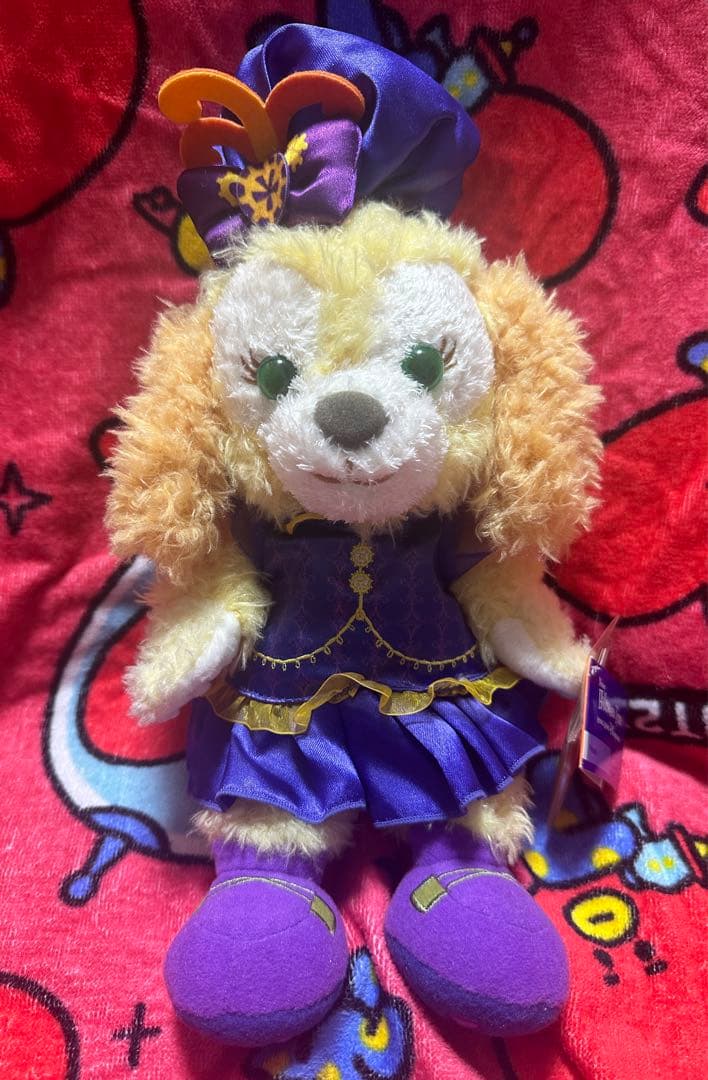 香港ディズニー クッキーアン ハロウィン ぬいぐるみ SS